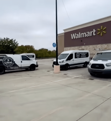 Local Refrigeration and HVAC service trucks based in Wylie, TX
