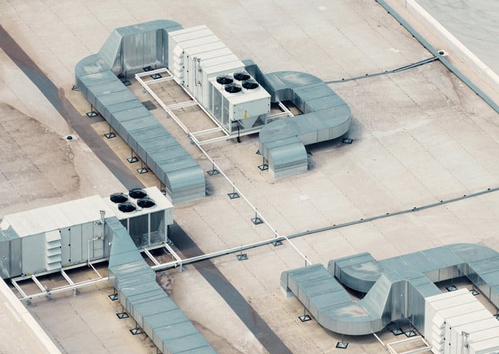 Rooftop commercial HVAC unit serviced in Wylie, TX - rooftop HVAC failure cost